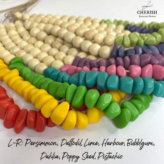 Giana Resin Necklace (8 colours available)