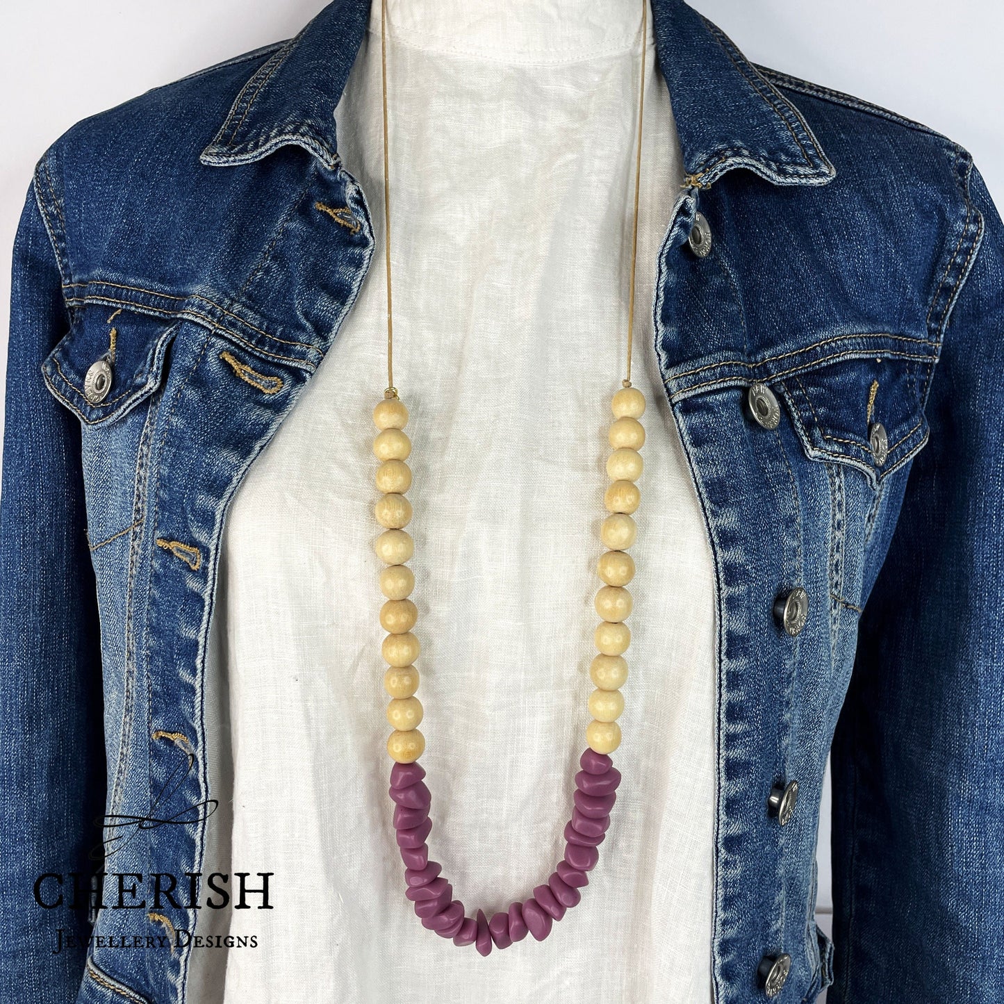 Giana Resin Necklace (8 colours available)