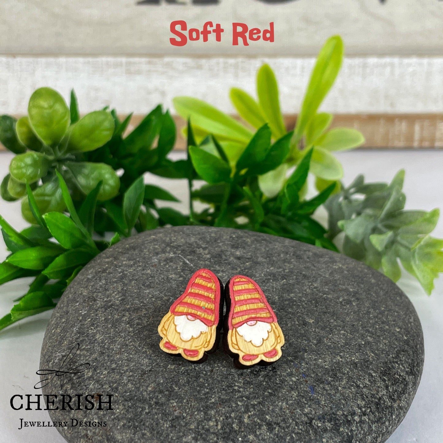 Gnome Stud Earrings