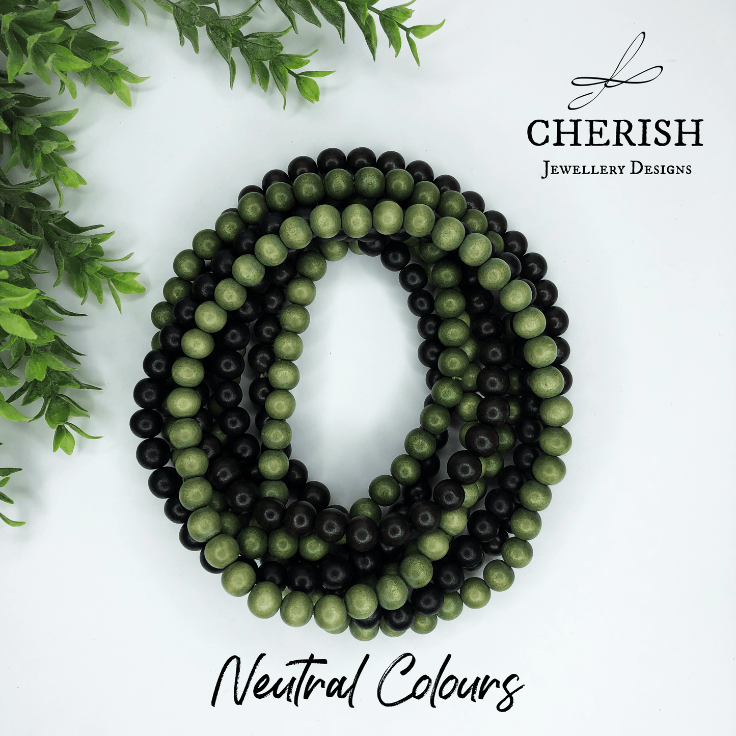 Neutral Colours Classic Timber Necklaces