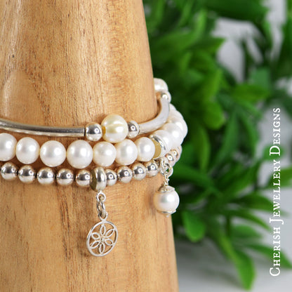 Lillian Sterling Silver Bracelet