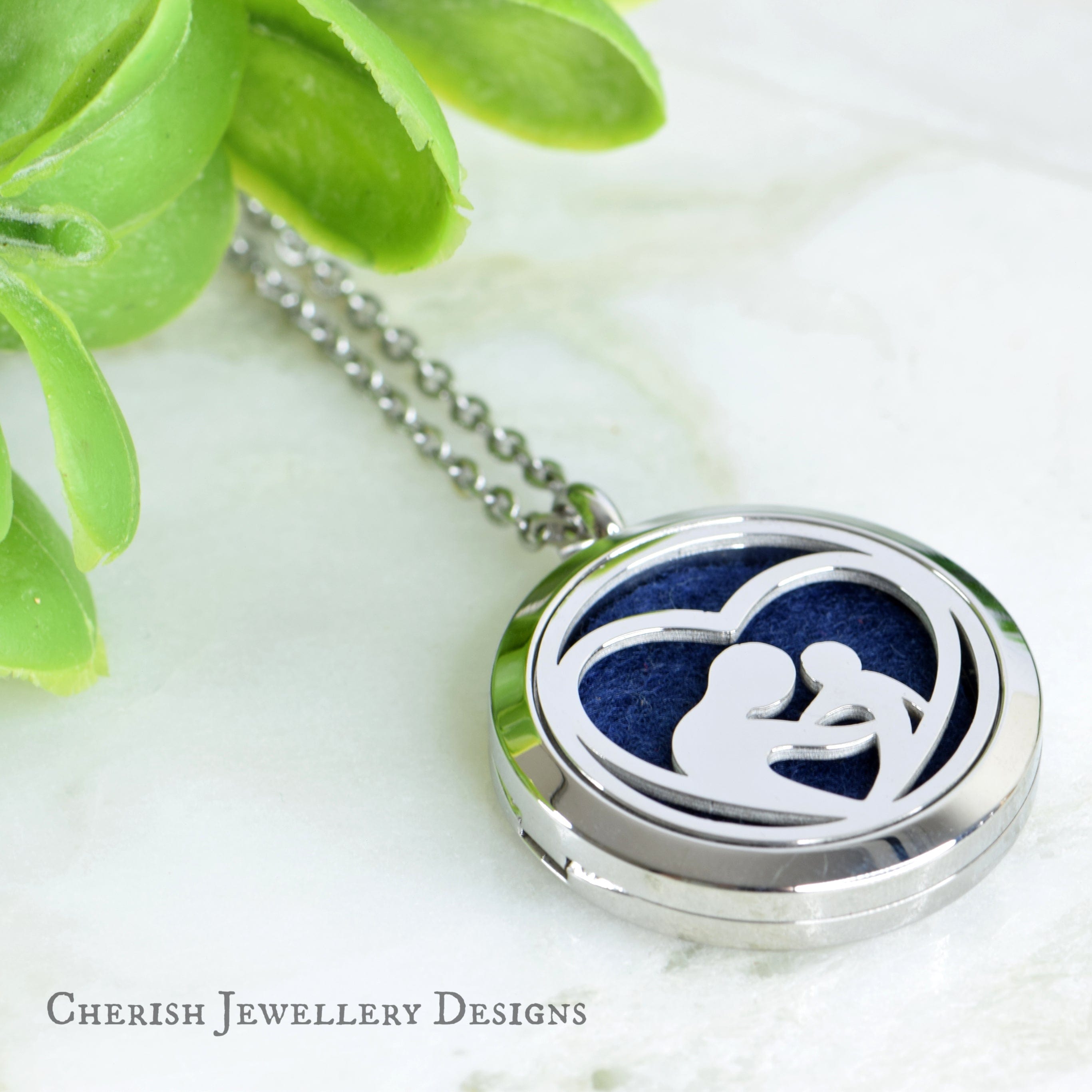 Silver Mother's Love Pendant