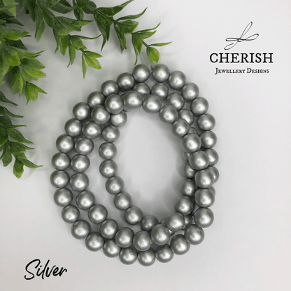 Metallic Classic Timber Necklaces