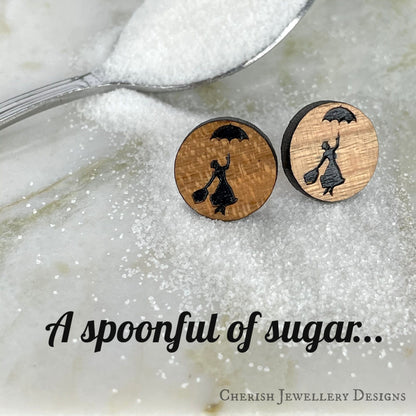 Spoonful of Sugar Stud Earrings